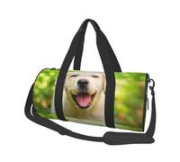 Perro Labrador Retriever Cachorro, Bolsa de Viaje de Gran Capacidad, Bolso Redondo, Bolsa de Viaje Deportiva, Bolsa de Mano, Bolsa de Fitness