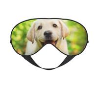 Perro Labrador Retriever Cachorro, Cubreojos completos Antifaz bloqueador de luz Antifaz para dormir Antifaz suave con los ojos vendados Noche
