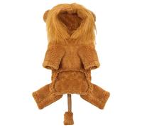 Perro león Sudadera con Capucha, Traje de león para Cachorro, Cosplay de Mascotas disfrazarse, Lindo suéter para Mascotas con Capucha Ropa para Chihuahua, Yorkshire Terrier, Bulldog francés