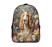 perro lindo mochila escolar en 3d 2 compartimento con arnés ajustables animal informal grande mochila informal moda mochilas impreso-16,para estudiantes safari de senderismo
