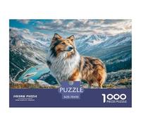 Perro Lindo Puzzle 1000 Pièces Pour Adultes Et Enfants Dès 14 ANS Jeu Cadeau Unique De Qualité Supérieure - Activité Familiale Parfaite 70x50cm/1000pcs