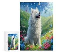 Perro Lindo Puzzle 300 Piezas Entretenimiento Creativo Mascota Compañía Animal Rompecabezas Familiar 3D para Familia Juguete Educativo DIY Moderno Maquetas Construir 300 PCS