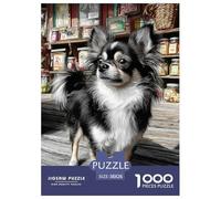 Perro Lindo Puzzle Elegante para Actividades Relajantes Familiares, Pone El Foco En Mascotas Ofreciendo Un Reto Equilibrado Sin Distracciones Digitales 38x26cm/1000pcs