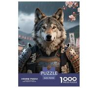 Perro Lobo 1000 Piezas Rompecabezas Rompecabezas DIY para Adultos A Partir De 14 Años Rompecabezas Europeo Regalo 70x50cm/1000pcs