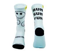 PERRO LOCO CLOTHES RUN SUN FUN Calcetines Running Ultrafinos para Correr en Verano (RUNSUNFUN 34 36 Azul)