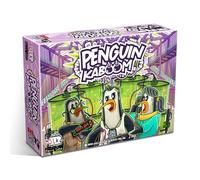 Perro loko Games Penguin Kaboom - Juego de Mesa Cooperativo Familiar | 2 a 6 Jugadores, 1 campaña rejugable | Party Game con Dados para Niños y Adultos