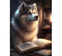 Perro Malamute De Alaska Metal Cartel Divertida Pared Muestra Placa Retro Carteles De Pared De Metal para Hogar Garaje Cerveza 20X30Cm