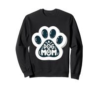 Perro, mamá, lindo día de la madre, corazón, mamá, mamá, dueña de mascotas Sudadera