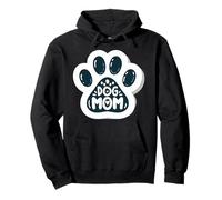 Perro, mamá, lindo día de la madre, corazón, mamá, mamá, dueña de mascotas Sudadera con Capucha