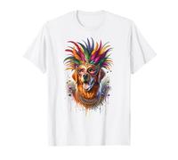 Perro Mardi Gras Chesapeake Bay Retriever Camiseta