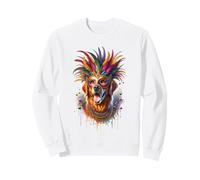 Perro Mardi Gras Chesapeake Bay Retriever Sudadera