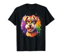 Perro Mardi Gras Lakeland Terrier Camiseta