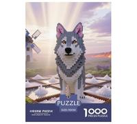 Perro Marilis 1000 Piezas Rompecabezas Mascotas Lindas Rompecabezas para Adultos A Partir De 14 Años Rompecabezas Europeo para Adultos 70x50cm/1000pcs