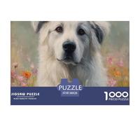 Perro Mascota 1000 Piezas Rompecabezas Creativo Actividades Familiares Mascota Jigsaw Juegos Educativos para Adultos 38x26cm/1000pcs
