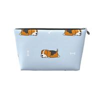 Perro Mascota de Dibujos Animados, Bolsa de artículos de tocador Bolsa de Maquillaje Bolsa de cosméticos Bolsa de artículos de tocador de Viaje portátil