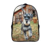 perro mascota mochila 3d impresos con arnés ajustables animal informal grande mochila 2 compartimento diseño ergonómico mochilas impreso-16,para partir de 12 años safari de senderismo