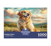 Perro Mascota Puzzle 1000 Pièces Pour Adultes Et Enfants Dès 14 ANS Jeu Cadeau Unique Cachorro De Qualité Supérieure Décoration De La Maison 38x26cm/1000pcs
