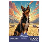 Perro Mascota Puzzle 1000 Piezas De Alta Definición Materiales Reciclables De Primera Calidad para Adultos Y Niños Mayores 70x50cm/1000pcs