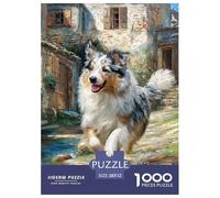 Perro Mascota Puzzle 1000 Piezas De Alta Definición Materiales Reciclables De Primera Calidad para Adultos Y Niños Mayores 52x38cm/1000pcs