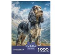 Perro Mascota Puzzle 1000 Piezas Materiales Reciclables De Primera Calidad Juego De Habilidad para Adultos Y Niños Mayores 70x50cm/1000pcs