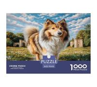 Perro Mascota Puzzle 1000 Piezas para Adultos, Reto Familiar, Antiestrés, Ejercita Memoria para Familia, Regalos 70x50cm/1000pcs
