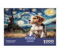 Perro Mascota Puzzles 1000pcs Jeu Éducatif Puzzles À Pièces De Décoration Intérieure Carton 100% Recyclé Cadeaux Pour Hommes Pour Adultes 70x50cm/1000pcs
