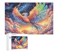 Perro Mirando hacia Arriba en colinas florecientes Puzzle 1000 Piezas para Adolescentes 14+ Reto De Puzzle Pensamiento Crítico Regalo para Jóvenes 1000 PCS