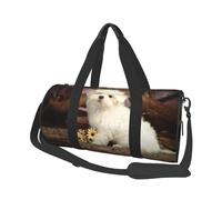 Perro Mono, Bolsa de Viaje de Gran Capacidad, Bolso Redondo, Bolsa de Viaje Deportiva, Bolsa de Mano, Bolsa de Fitness