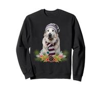 Perro Navidad Tema Gran Pirineo Sudadera