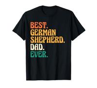Perro Papá Padre Pastor Alemán Camiseta