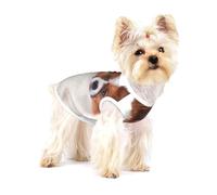 Perro Papillon Esponjoso,Camiseta de algodón sin Mangas para Mascotas, Chaleco Transpirable, Suave y elástico para Cachorros,L