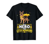 Perro Pastor alemán sé un héroe para la Infancia de los pequeños Guerreros Camiseta