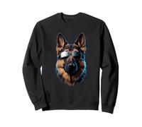 Perro Pastor con Gafas de Sol Perros Adoran a los Perros Sudadera