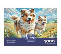 Perro Pastor de Asia Central Puzzle 1000 Piezas Clásicos para Adultos Y Niños A Partir De 12 Años Juguetes,Jugar Solo O En Compañía,Entretenimiento Creativo 70x50cm/1000pcs