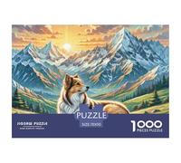 Perro Pastor de Asia Central Puzzle 1000 Piezas Entretenimiento Creativo Regalo Diversión Obra De Arte Rompecabezas Juguetes Desafiantes para Adultos Y Niños 70x50cm/1000pcs