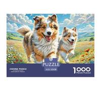 Perro Pastor de Asia Central Puzzle 1000 Piezas Pasatiempo Creativo Clásicos Regalos Obra De Arte Rompecabezas Desafiante Noches De Juegos Adultos Y Niños A Partir De 12 Años 52x38cm/1000pcs