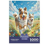 Perro Pastor de Asia Central Puzzle,desafío para Adultos Animales guapos Entretenimiento Creativo 1000 Piezas Obra De Arte De Juego De para Adultos Y Niños A Partir De 12 Años 38x26cm/1000pcs
