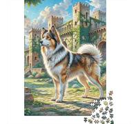 Perro Pastor de Asia Central Puzzles Imposible,desafío for Adults Juego EduGatoivo 1000 Piezas Obra De Arte De Juego De para Adultos, Regalos A Partir De 14 Años 1000pcs (75x50cm)