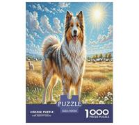 Perro Pastor de Asia Central Puzzles Imposible,desafío para Adultos Juego EduGatoivo 1000 Piezas Obra De Arte De Juego De para Adultos Y Niños A Partir De 12 Años 70x50cm/1000pcs