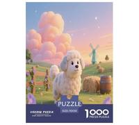 Perro Pastor de la bahía Azul 1000 Piece Puzzle Games for Adults with Extra Fun Challenges Jigsaw Puzzle Perro Mascota Home Decors for The Whole Family 70x50cm/1000pcs