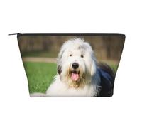 Perro Pastor inglés Antiguo, Bolsa de artículos de tocador Bolsa de Maquillaje Bolsa de cosméticos Bolsa de artículos de tocador de Viaje portátil