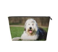 Perro Pastor inglés Antiguo, Bolsa de artículos de tocador Bolsa de Maquillaje Bolsa de cosméticos Bolsa de artículos de tocador de Viaje portátil