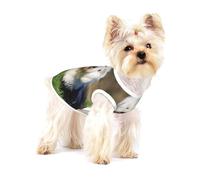 Perro Pastor inglés Antiguo,Camiseta de algodón sin Mangas para Mascotas, Chaleco Transpirable, Suave y elástico para Cachorros,M