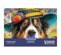Perro Pastor Juego De Puzzle En Familia Una Tormenta De Color Y Desafío - El Regalo Original Que Hará Inolvidable Tu Navidad, Recomendado para +14 70x50cm/1000pcs