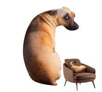 Perro Peluche De Peluche - Cojín De Animales De Peluche Suave De Peluche 3D - De Perro De Cachorro Relleno - Para Una Y Como Decoración De Interiores, En El Dormitorio, En La