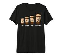 Perro Peluquero Gran Café Amante Humor Trabajo Carrera Camiseta Premium