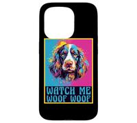 Perro Perros Raza de Perro English Springer-Spaniel Perros Carcasa para iPhone 15 Pro