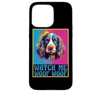 Perro Perros Raza de Perro English Springer-Spaniel Perros Carcasa para iPhone 15 Pro MAX