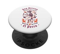Perro Persona El Perro (Declaración Divertida) PopSockets PopGrip Adhesivo