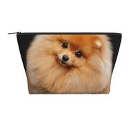 Perro Pomerania Cachorro Lindo, Bolsa de artículos de tocador Bolsa de Maquillaje Bolsa de cosméticos Bolsa de artículos de tocador de Viaje portátil